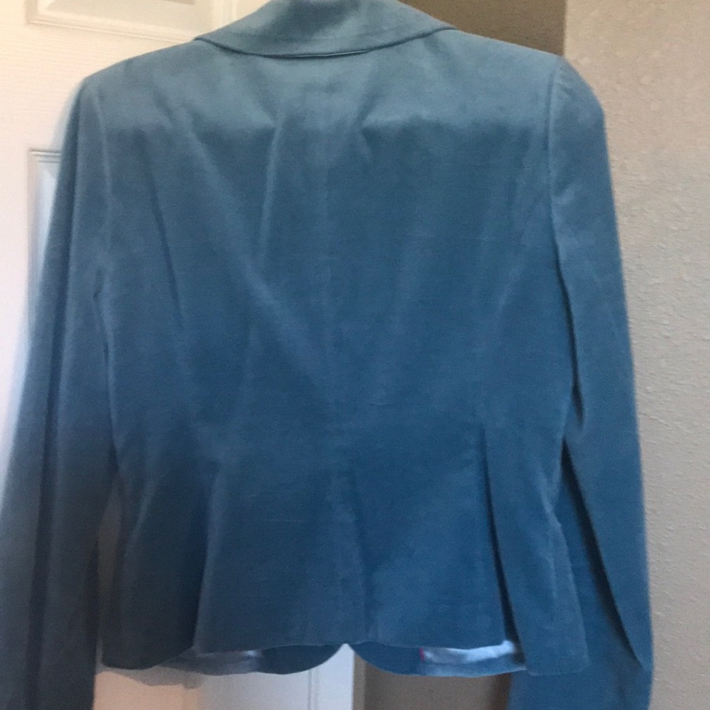 Velvet Light Blue Jacket 💙 - Picture 5 of 7